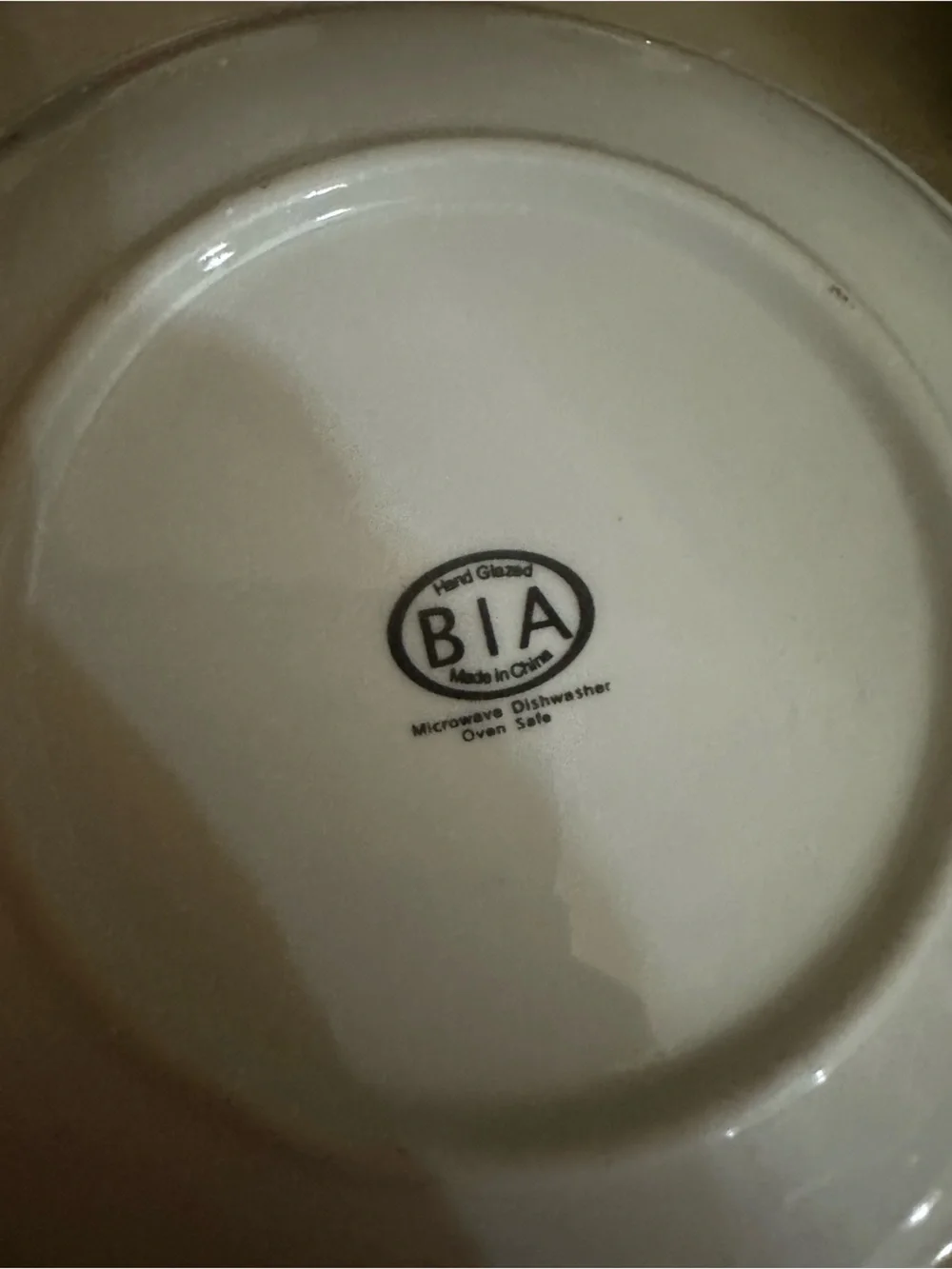 BIA Cordon  Bleu set of 4 Snowman Porcelain salad/dessert plates. NWT